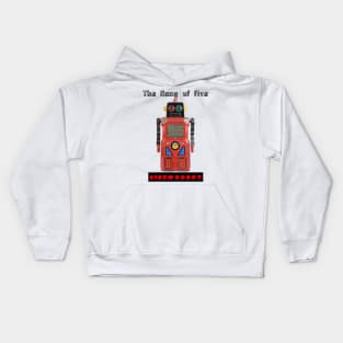 Siren Robot Gang of Five version Kids Hoodie